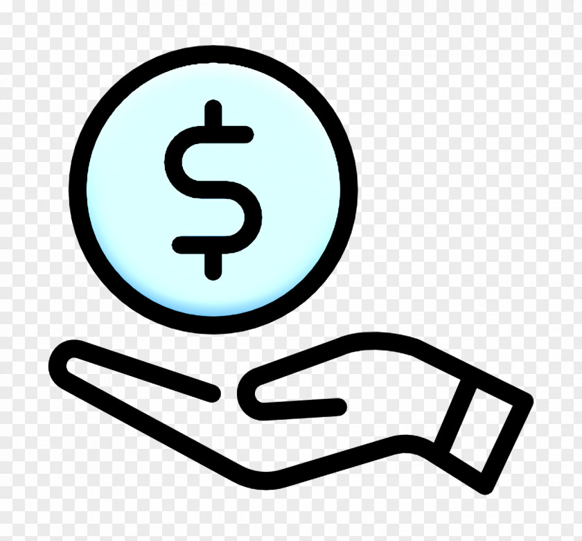 Sign Logo Money Icon Business Set PNG