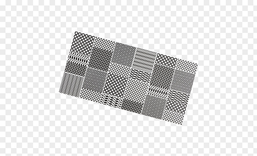 Decorative Tiles Place Mats Rectangle Mesh PNG