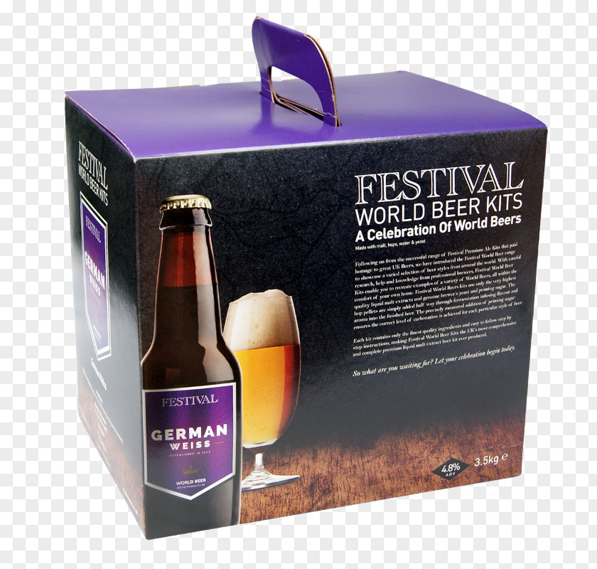 German Fest Ale Beer Bottle Steam Liqueur PNG