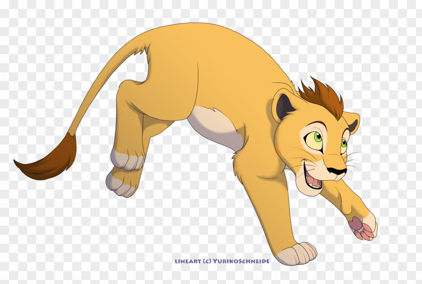 Lion Cat Tiger Kovu Character PNG