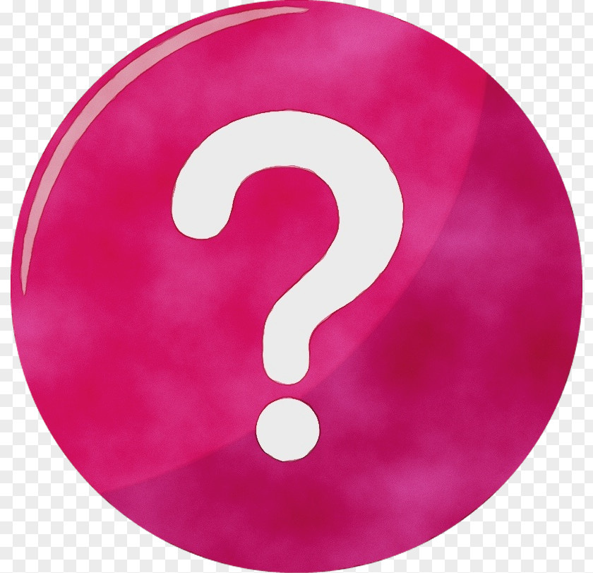 Number Symbol Pink Circle Magenta PNG