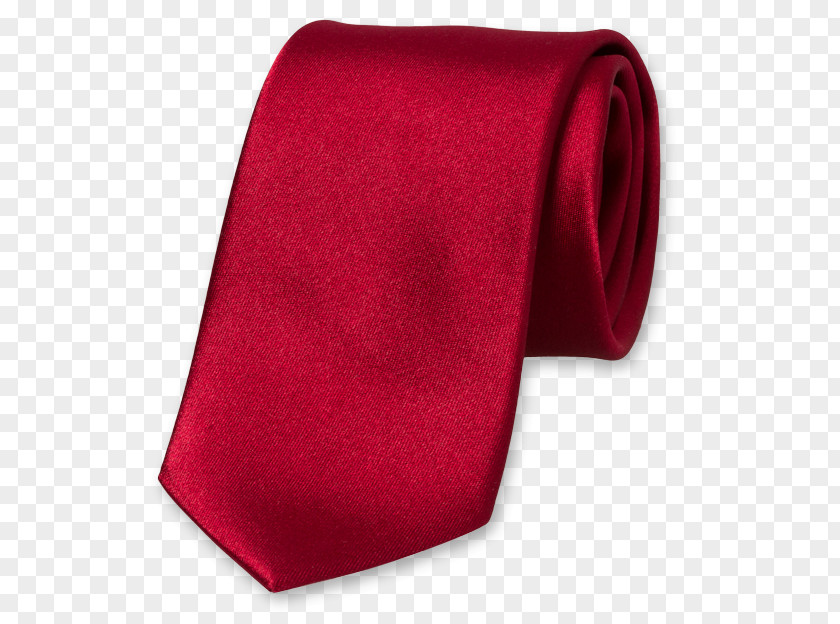 Satin Necktie Einstecktuch Red Silk PNG