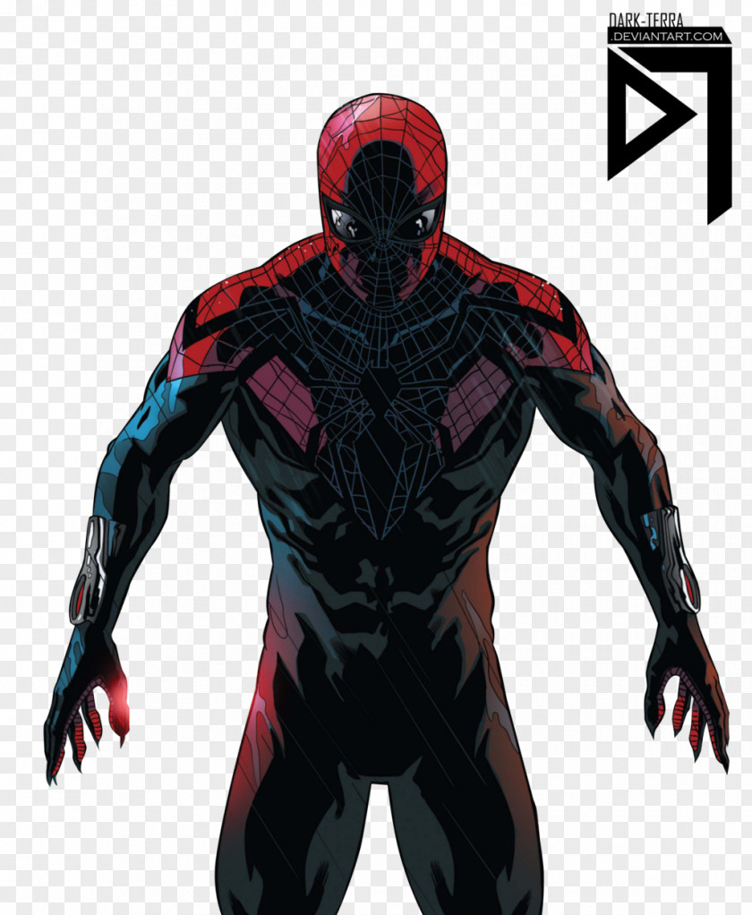 Spider Woman Civil War: The Amazing Spider-Man Miles Morales Venom Superior PNG