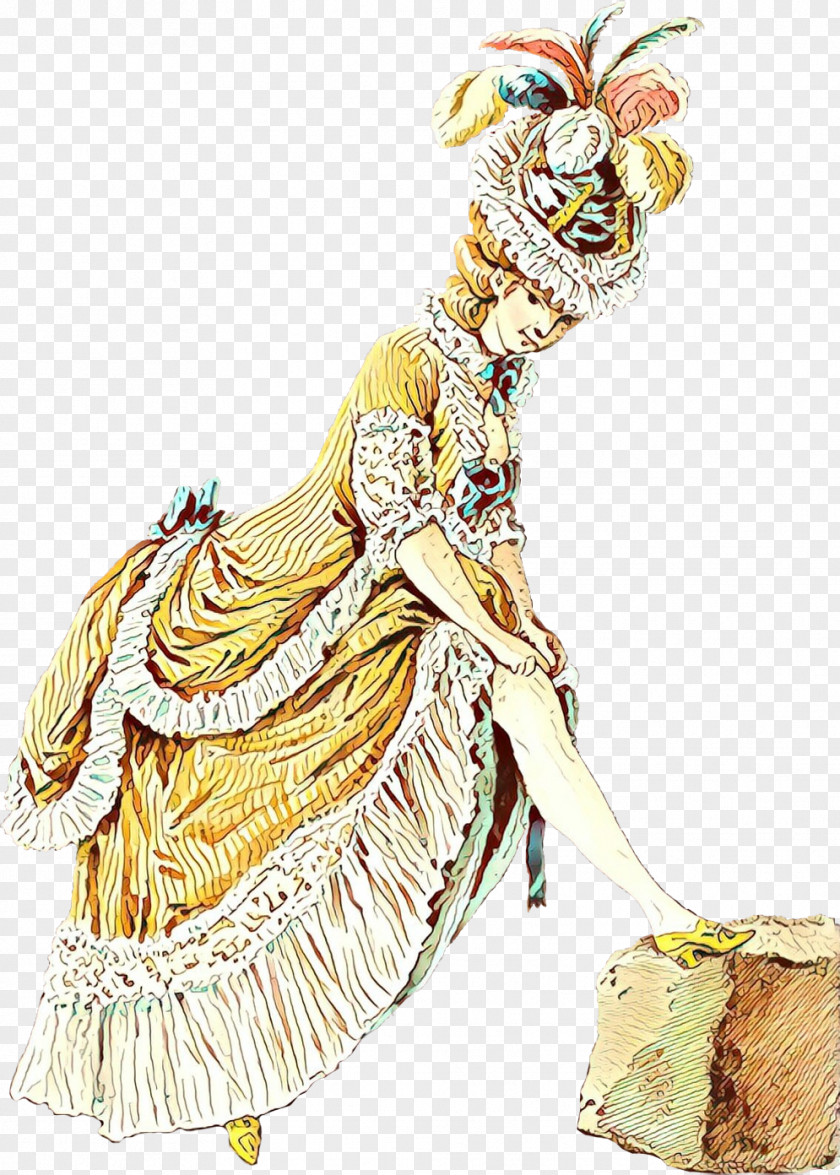 Costume Design Drawing PNG