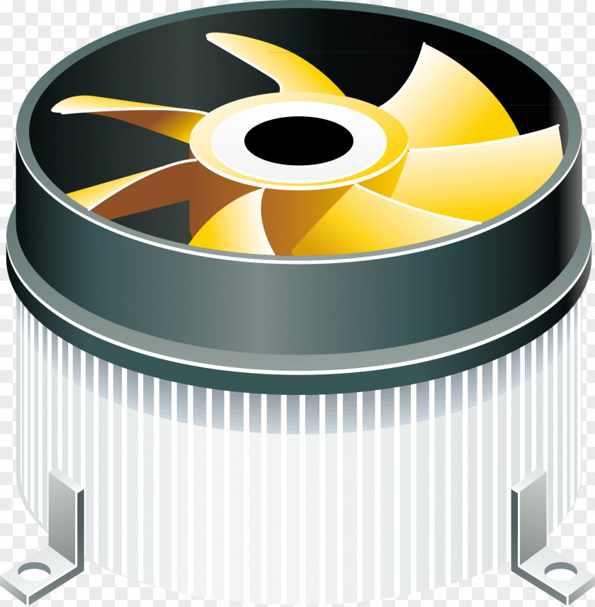 Exhaust Fan Vector Video Card Computer Hardware Icon PNG