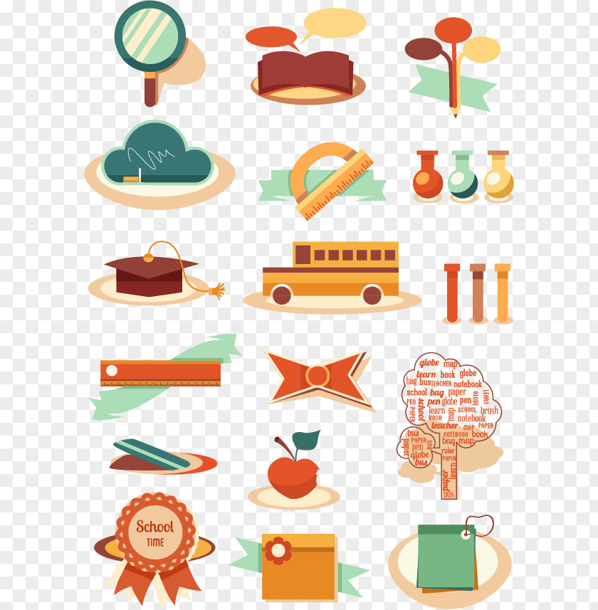 Household Items Vector Image Collection PNG