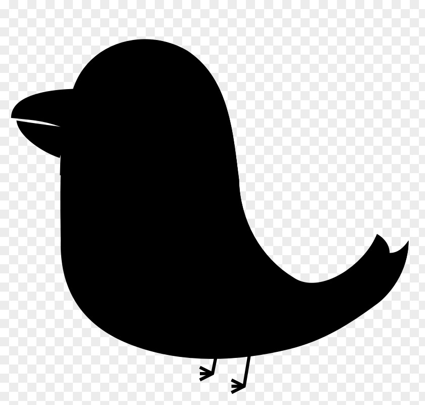 Beak Silhouette Clip Art Black Bird PNG