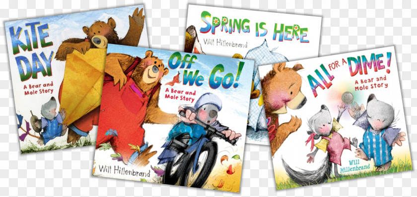 Book Text Writing Bear And Mole Series Classroom PNG