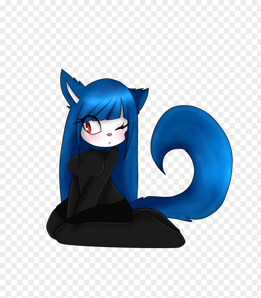Dane Cobalt Blue Figurine Cartoon Character PNG