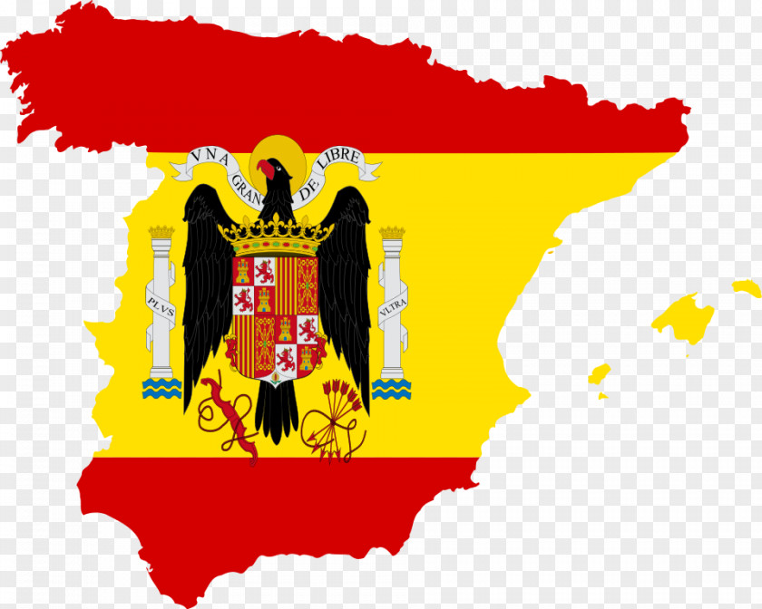 Flag Francoist Spain Spanish Civil War Of PNG