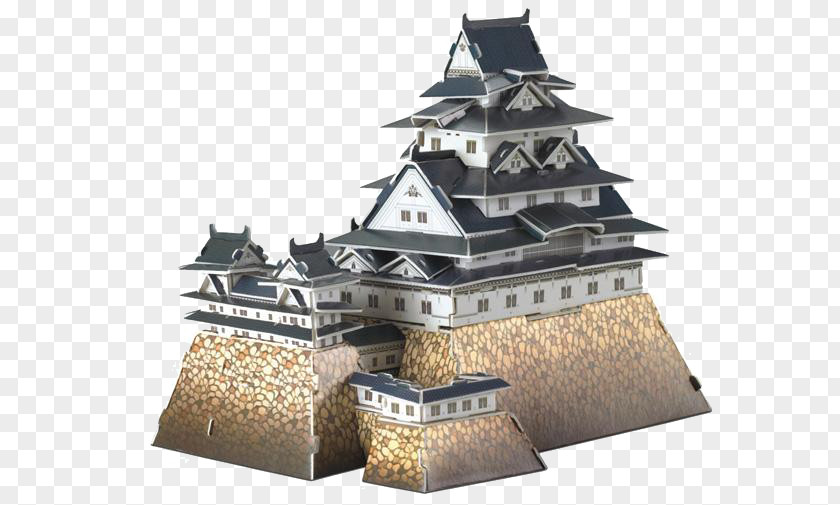Japan Himeji City Castle Puzz 3D Jigsaw Puzzle Three-dimensional Space PNG