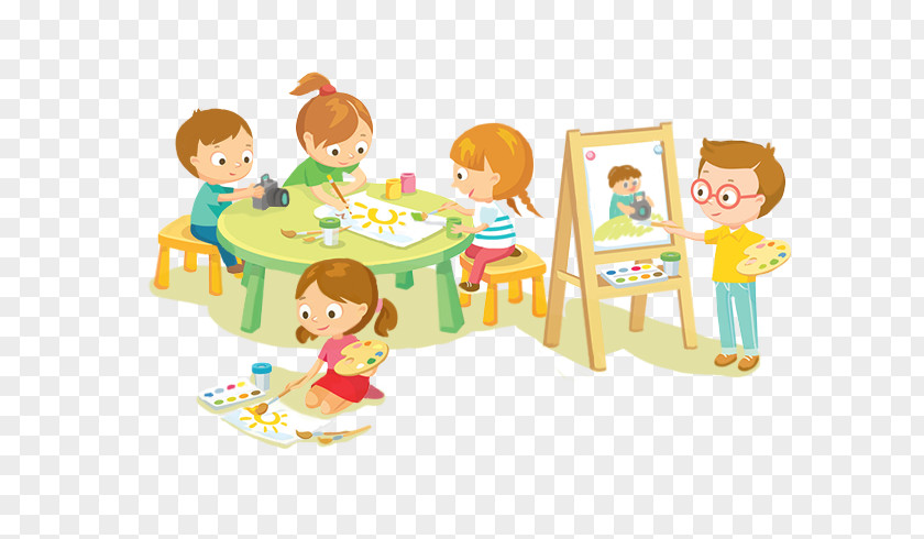 Painting Children's Drawing Royalty-free PNG