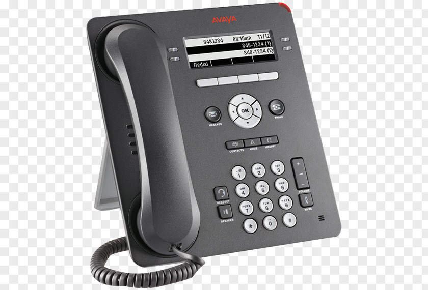 Phone Review Tenovis Avaya Telephone Handset VoIP PNG