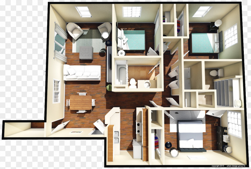 Plans Furniture Floor Plan Wall Unit Bedroom Interior Design Services PNG
