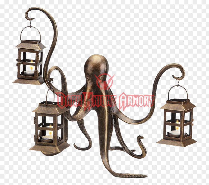 Nautical Steampunk Costume Octopus Lantern SPI Home Candle Tealight PNG