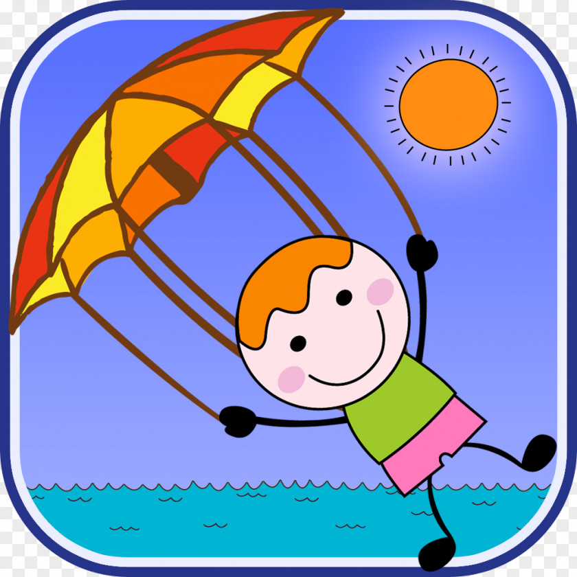 Parachute Umbrella Cartoon Clip Art PNG
