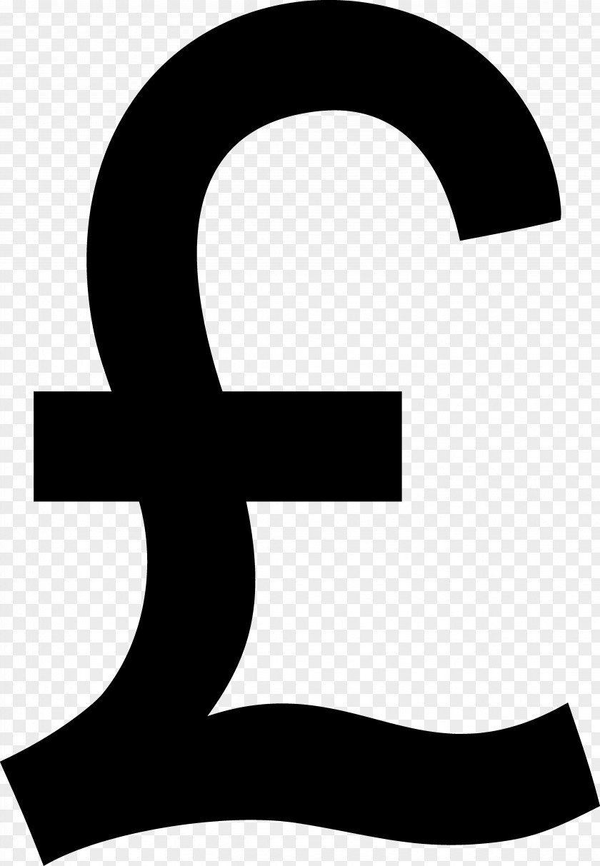 Pound Sterling Sign Number Clip Art PNG