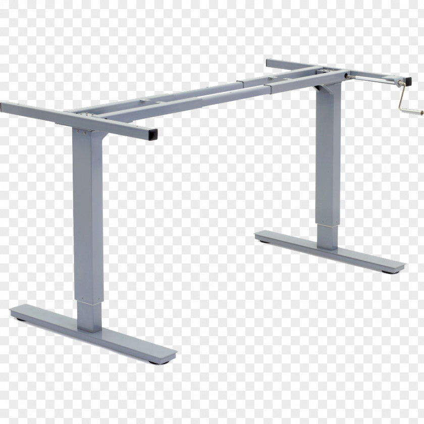 Table Standing Desk Sit-stand Winch PNG