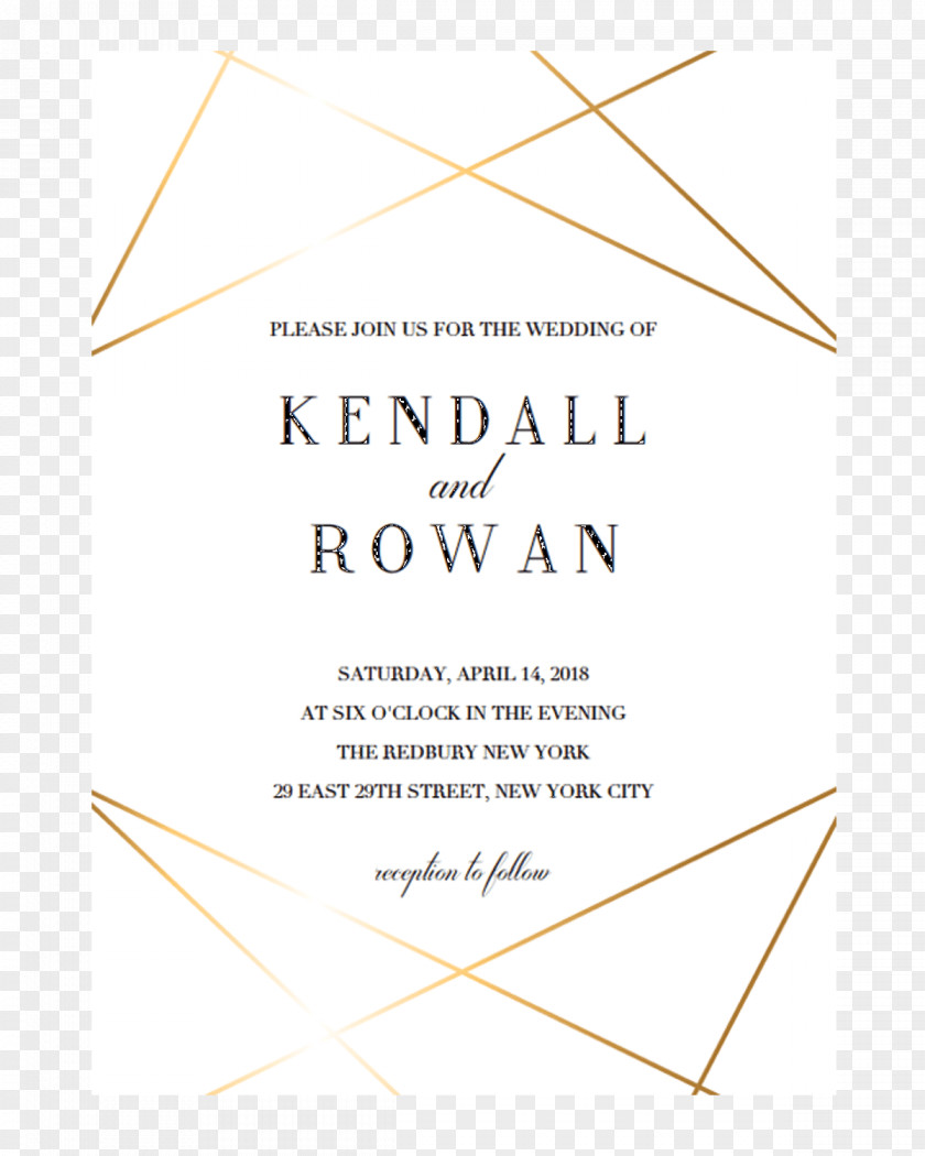 Wedding Invitation Save The Date Reception Geometry PNG