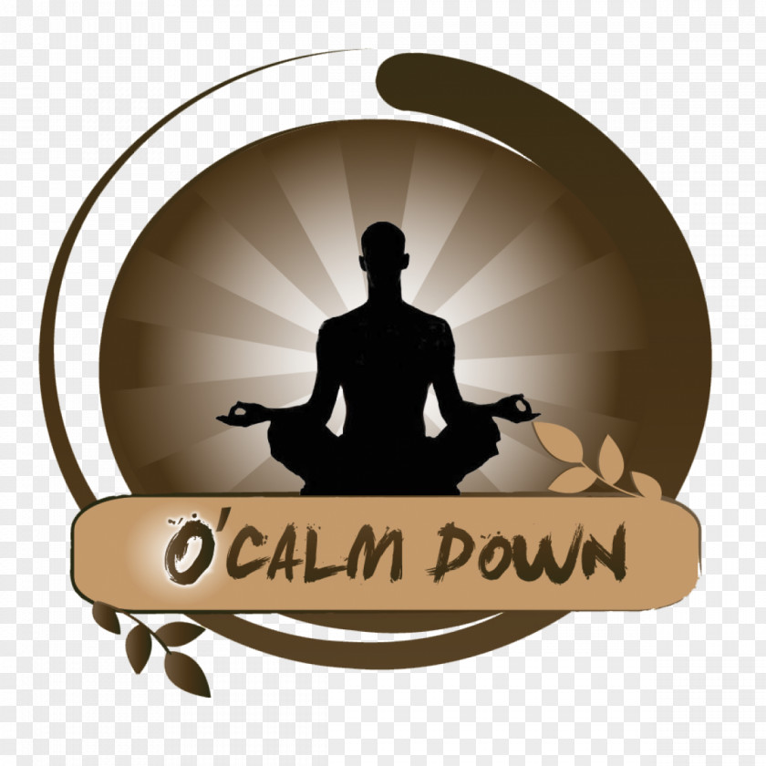Calm Down Da Lat Logo Meditation Brand Font PNG
