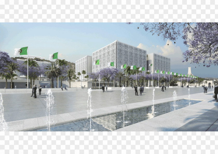 Design Parliament Of Algeria Architecture Building Urban PNG