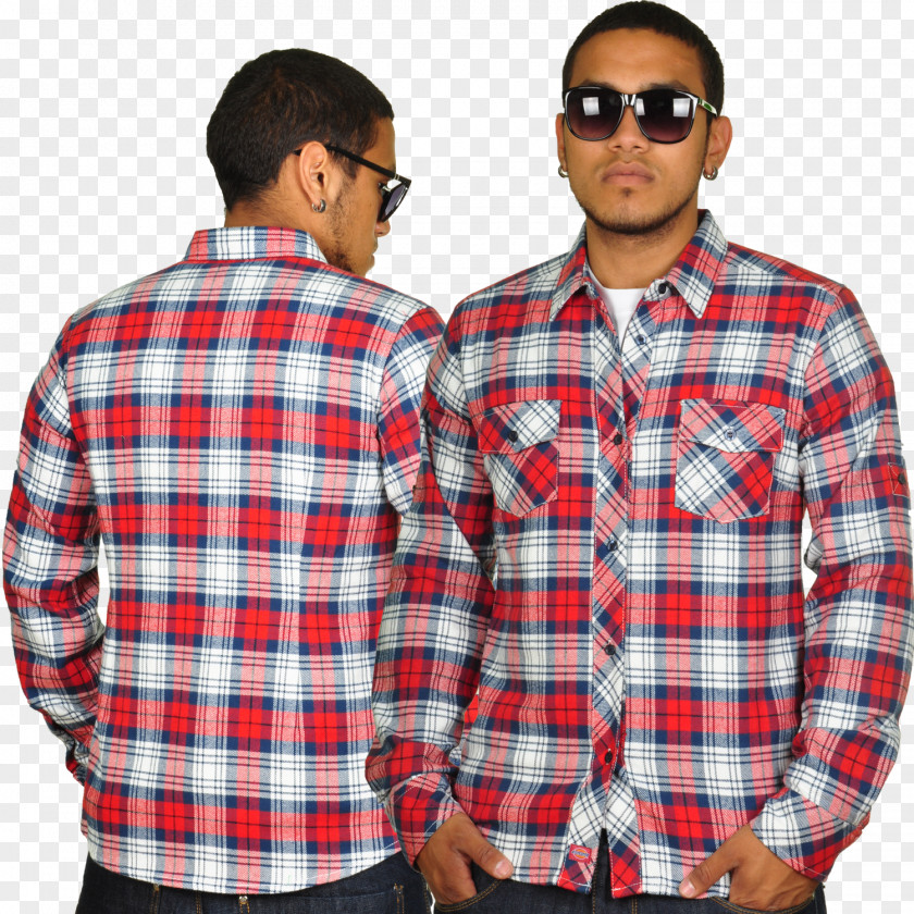 Dress Shirt T-shirt Tartan Maroon PNG