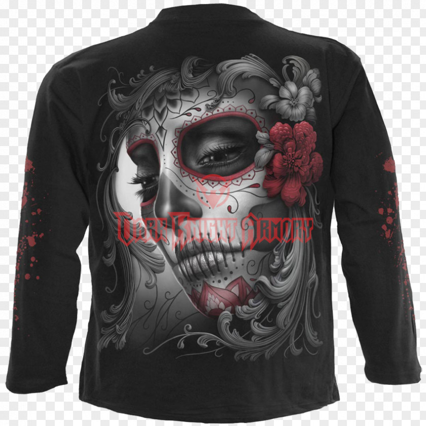 T-shirt Calavera Skull Hoodie PNG
