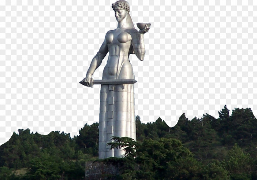 The Statue Of Libertystripes Kartlis Deda Ninotsminda Monument Georgia PNG