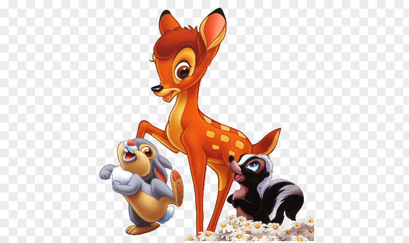 Animation Thumper Faline Bambi, A Life In The Woods Bambi's Children, Story Of Forest Family Cartoon PNG
