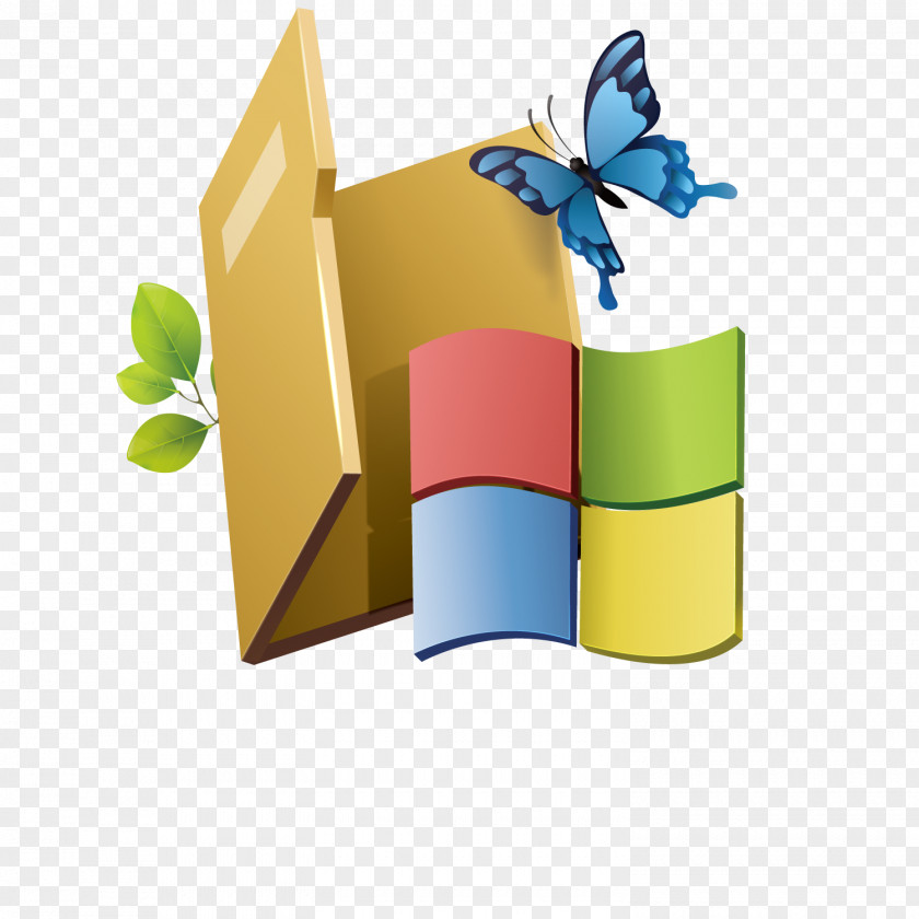 Business Technology Download Directory Icon PNG