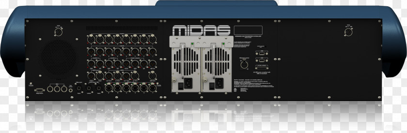 Microphone Audio Mixers Midas Consoles Digital Mixing Console Preamplifier PNG