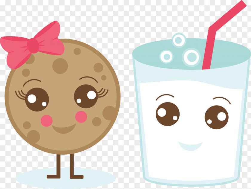 Milk And Cookies Chocolate Chip Cookie Clip Art Biscuits PNG