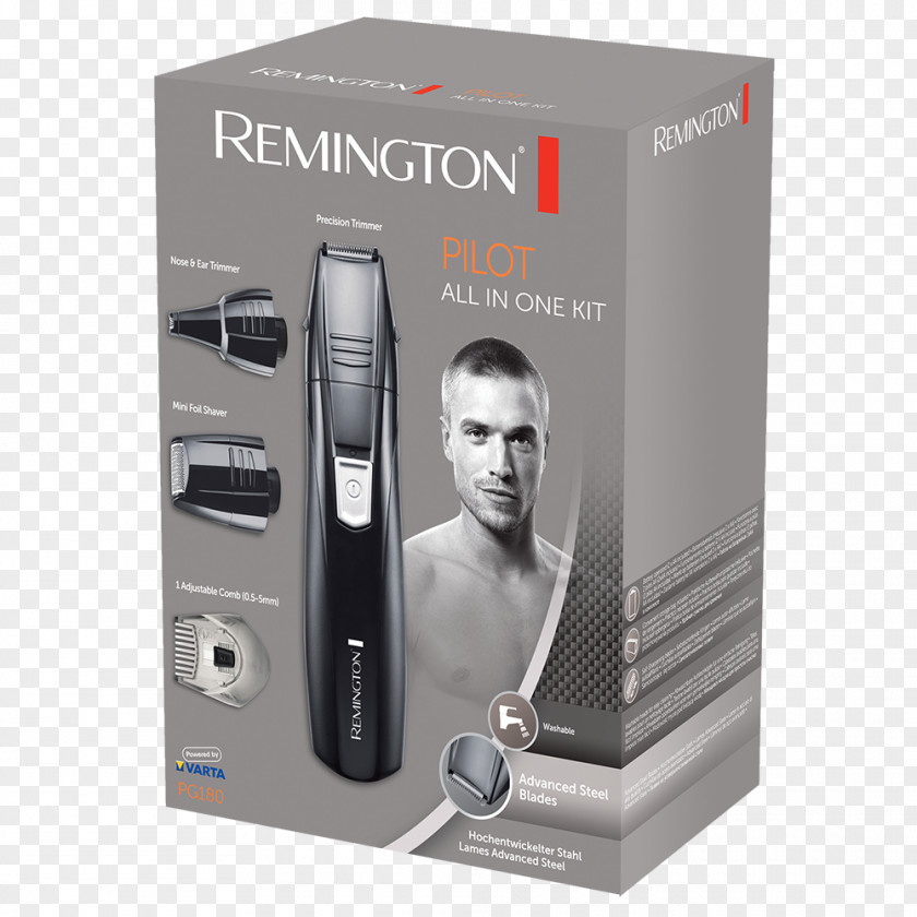 Personal Grooming Hair Clipper Remington Products Comb PG6030 Kit Pilot PG180 PNG