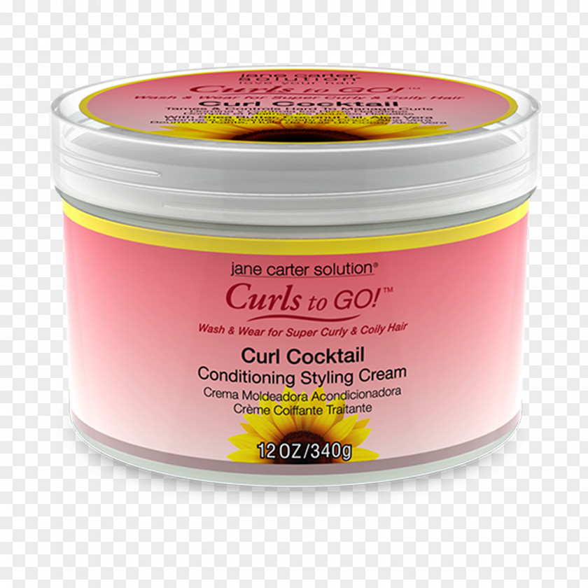Cocktail Cream Jane Carter Solution Curls To Go! Curl Flavor Product PNG