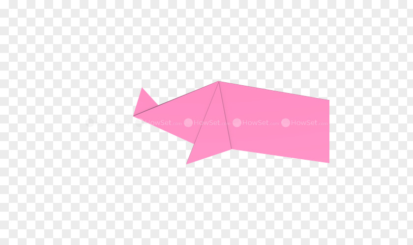 Line Origami Paper PNG