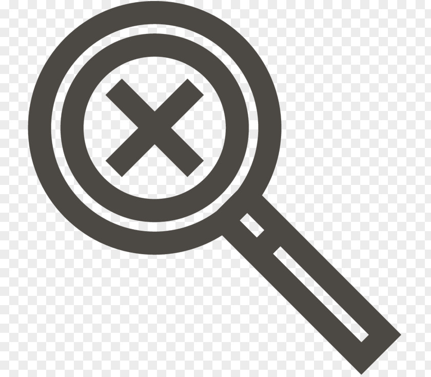 Magnifying Glass Logo At Sign Clip Art PNG