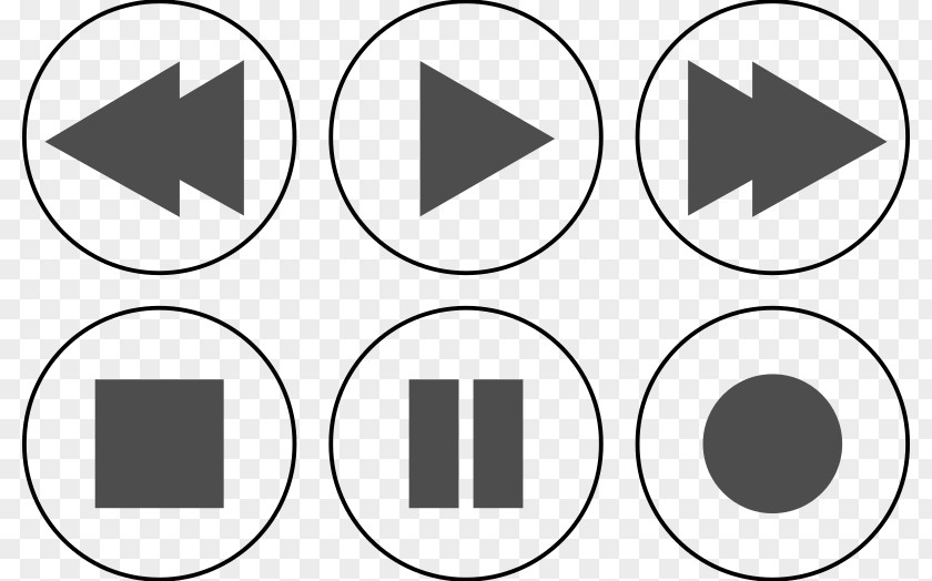 Player Button Media Clip Art PNG