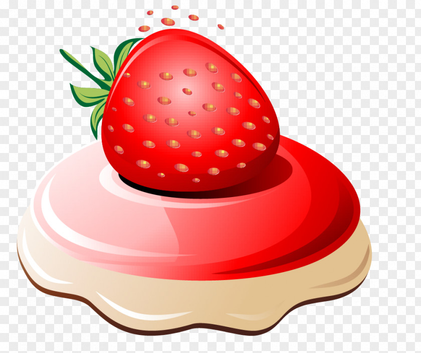 Strawberry Jam Decorative Material Marmalade Cupcake Fruit Preserves Erdbeerkonfitxfcre PNG