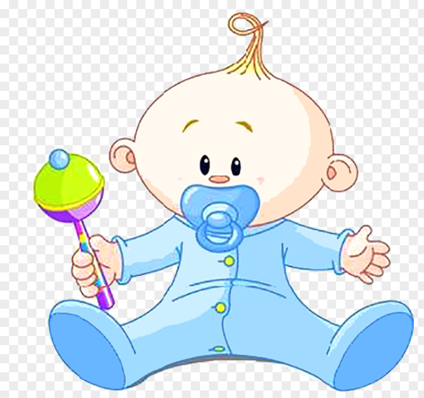 Boy Infant Baby Rattle Clip Art PNG