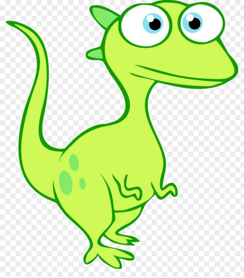 Cartoon Dinosaur Hadrosaurus Illustration PNG