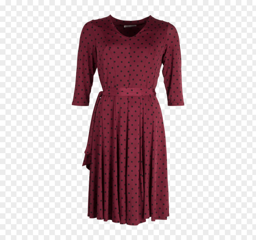 Cocktail Dress Sleeve Maroon PNG