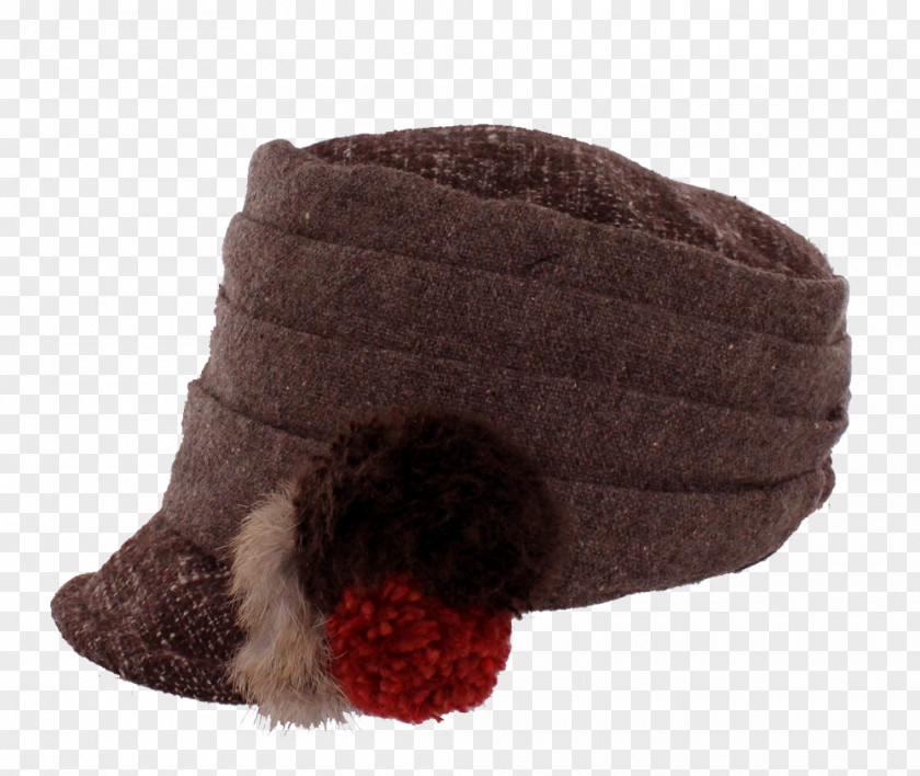 Cozy Wool Headgear Cap Fur Hat PNG