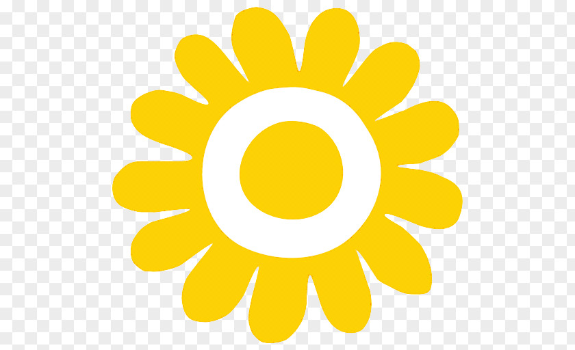 Flower Circle Petal Yellow Meter PNG