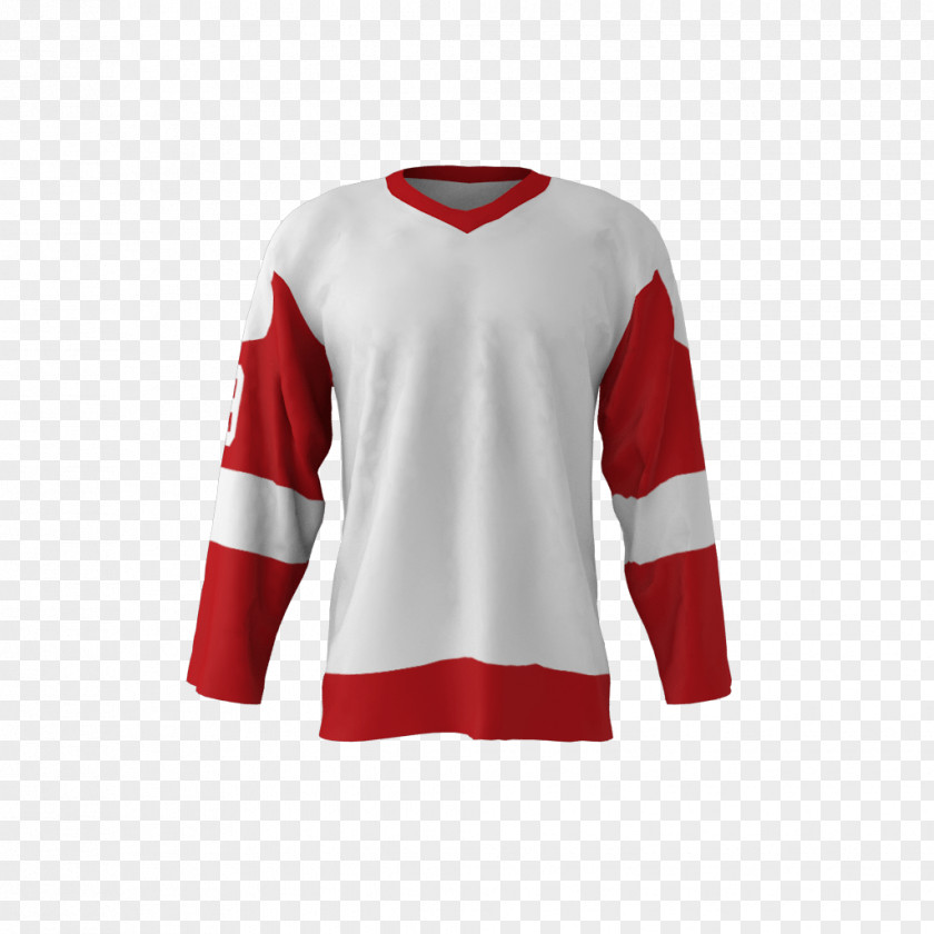 Hockey Jersey Sleeve T-shirt Sweater PNG