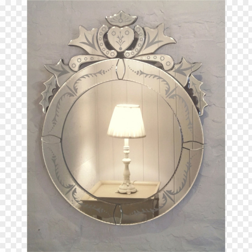 Mirror Light Glass Silver Picture Frames PNG