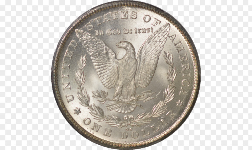Morgan Dollar Silver PNG