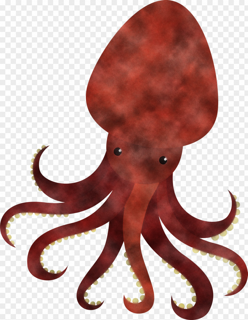 Octopus Giant Pacific Squid Seafood PNG