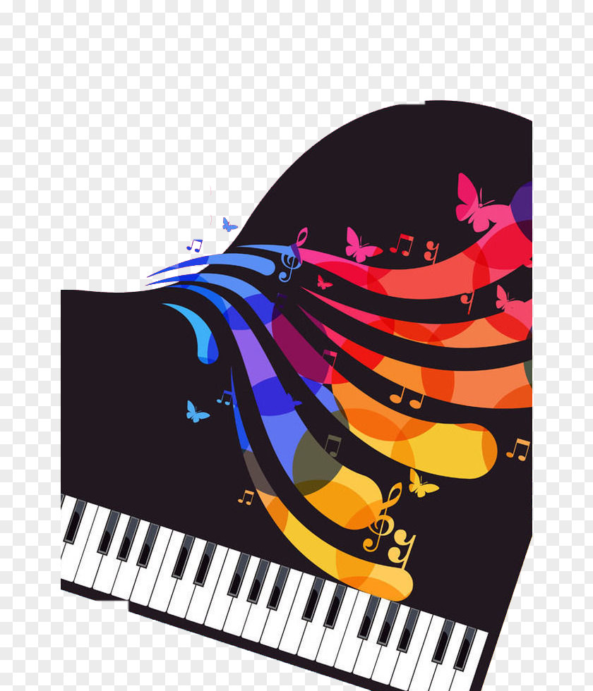 Piano Training Graphic Design Illustration PNG