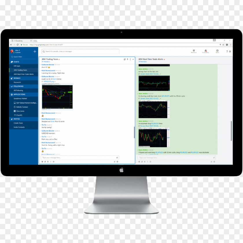 Stock Trader Computer Monitors Apple Thunderbolt Display Laptop Desktop Wallpaper PNG