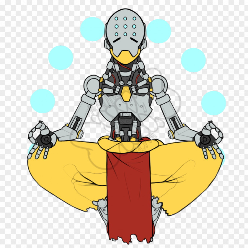 Zenyatta Clip Art Illustration Human Behavior Line Character PNG